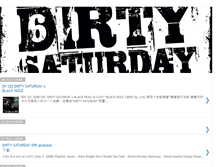 Tablet Screenshot of dirtysaturday.blogspot.com