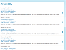 Tablet Screenshot of airport-city.blogspot.com
