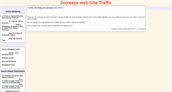 Desktop Screenshot of howtogettrafficonblogs.blogspot.com