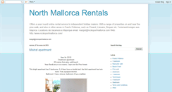 Desktop Screenshot of northmallorcarentals.blogspot.com