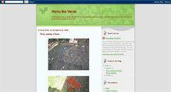 Desktop Screenshot of hortobioverde.blogspot.com