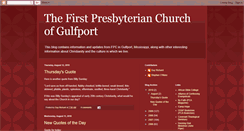 Desktop Screenshot of fpcgulfport.blogspot.com