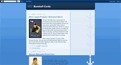 Desktop Screenshot of baseballcardsonline.blogspot.com