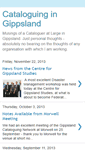 Mobile Screenshot of cataloguingingippsland.blogspot.com