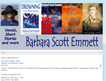 Tablet Screenshot of barbarascottemmett.blogspot.com