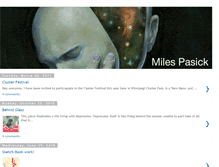 Tablet Screenshot of milespasick.blogspot.com