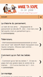 Mobile Screenshot of mange-tasoupe.blogspot.com