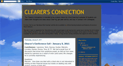 Desktop Screenshot of clearersconnection.blogspot.com