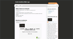 Desktop Screenshot of centroacademicomariolago.blogspot.com