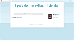 Desktop Screenshot of mipaisdemaravillas-midelirio.blogspot.com