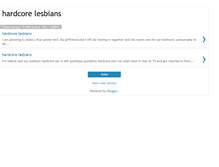 Tablet Screenshot of hardcore-lesbians.blogspot.com