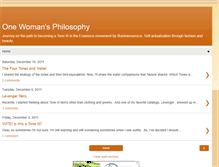 Tablet Screenshot of onewomansphilosophy.blogspot.com