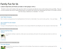 Tablet Screenshot of familyfunforus.blogspot.com