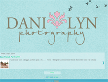 Tablet Screenshot of danilynphotography.blogspot.com