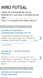 Mobile Screenshot of mirofutsal.blogspot.com