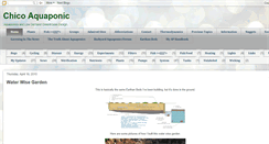 Desktop Screenshot of chicoaquaponic.blogspot.com