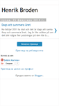 Mobile Screenshot of henrikbroden.blogspot.com