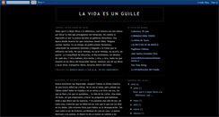 Desktop Screenshot of lavidaesunguille.blogspot.com