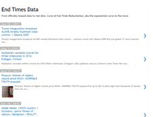 Tablet Screenshot of end-times-data.blogspot.com