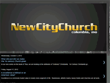 Tablet Screenshot of newcitychurchcomo.blogspot.com