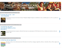 Tablet Screenshot of elcronistaaudiovisualhispanoamerica.blogspot.com