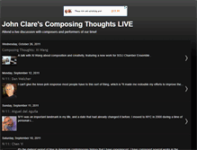 Tablet Screenshot of composingthoughtslive.blogspot.com