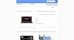 Desktop Screenshot of minigaminglaptops.blogspot.com