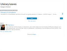 Tablet Screenshot of literaryleaves.blogspot.com