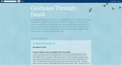 Desktop Screenshot of guidancethroughdeath.blogspot.com