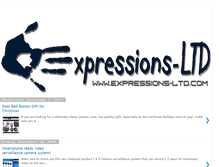 Tablet Screenshot of expressions-ltd.blogspot.com