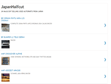 Tablet Screenshot of japanhalfcut.blogspot.com