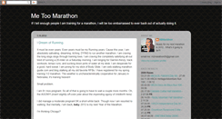 Desktop Screenshot of m2marathon.blogspot.com