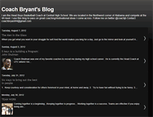 Tablet Screenshot of coachjbryant.blogspot.com