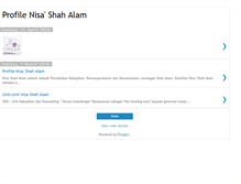 Tablet Screenshot of profile-nisashahalam.blogspot.com