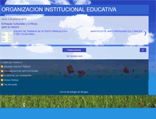 Tablet Screenshot of organizacioninstitucional12.blogspot.com