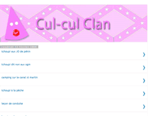 Tablet Screenshot of cul-cul-clan.blogspot.com