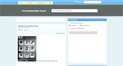 Desktop Screenshot of freedownload-nokia-themes.blogspot.com