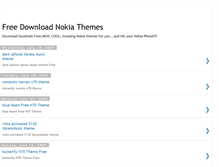 Tablet Screenshot of freedownload-nokia-themes.blogspot.com