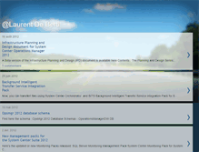 Tablet Screenshot of laurentdb.blogspot.com