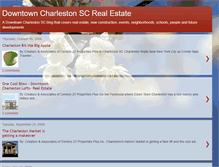 Tablet Screenshot of downtowncharlestonsc.blogspot.com