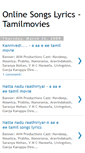 Mobile Screenshot of onlinesongslyrics-tamilmovies.blogspot.com