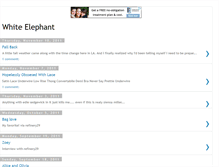 Tablet Screenshot of elephant-white.blogspot.com