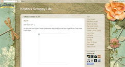 Desktop Screenshot of kristinsscrappylife.blogspot.com