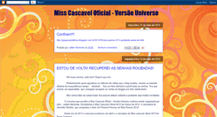 Desktop Screenshot of misscascavel.blogspot.com