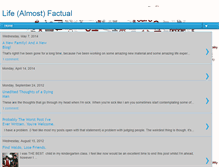 Tablet Screenshot of lifealmostfactual.blogspot.com