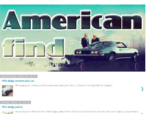 Tablet Screenshot of american-find.blogspot.com