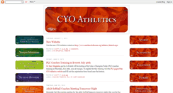 Desktop Screenshot of cyosports.blogspot.com