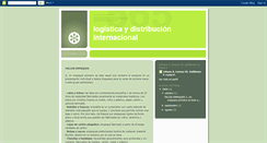 Desktop Screenshot of logisticaydistribucion1.blogspot.com