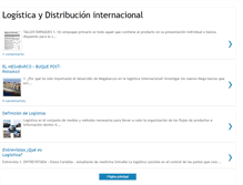 Tablet Screenshot of logisticaydistribucion1.blogspot.com