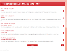 Tablet Screenshot of denismacshane-international.blogspot.com